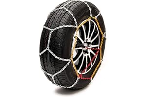 MP Essentials Sumex Husky Winter Classic Alloy Steel Snow Chains for 19" Car Wheel Tyre's (235/40 R19)