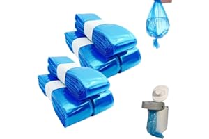 OUOQI 6 Stück Windeleimer Nachfüllfolie, Nachfüllfolie Windeleimer Nachfüllkassetten, Windeleimer Nachfüllkassetten, Angelcare Windeleimer, Nachfüllfolie für Windeleimer Kompatibel Umweltfreundlich