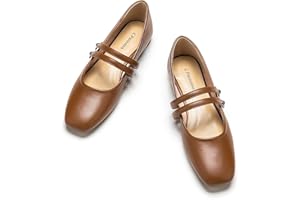 C.Paravano Ballerine Donna Punta Quadrata | Mary Jane Ballerine da Donna