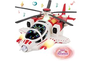 Sognotoy Helicopter Toy,Elicottero Giocattolo per Bambini,Elicottero ad Elica Giocattolo per Aeroplano con