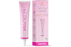 ‎GOODBAKE GoodBake Neon-Lebensmittelfarbe Neon Pink (25 g) – intensive Lebensmittelfarbe – Lebensmittelfarbpaste – hochkonzentrierte Pastenfarbe - zum Einfärben von Torten, Fondant, Buttercreme uvm. 100% vegan