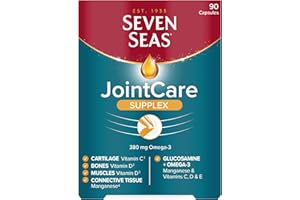 Seven Seas JointCare Supplex with Glucosamine plus Omega-3, 90 Capsules