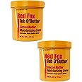 Red Fox Tub O'Butter Cocoa Butter, Moisturizing Creme, 14 oz (Pack of 2)