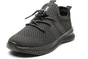 AZSDXS Boy’s & Girl's Trainers Slip-On Kids Trainers Outdoor Sports Kids Shoes Running Tennis Sneakers Non Slip Athletic Shoes PE Trainers