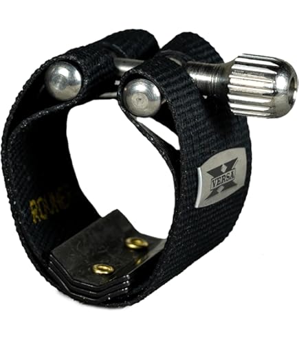 Morsetto Per Sassofono Tenore In Metall Con Cappuccio Silicone - Migliora Il Suono, Regolazione Facile - Foto 8