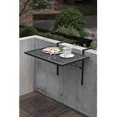 Metal Katlanır Balkon Masası -askılı Katlanır Masa 5002