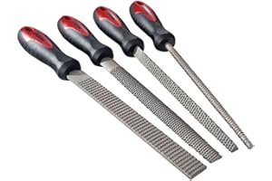 TOOLLAND A LAND OF POSSIBILITIES Toolland HFIS2 Pack de 4 Râpes en bois, 20 cm