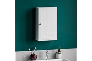 Bath Vida Priano Wall Mounted Cupboard with Door Bathroom Bathroom Storage