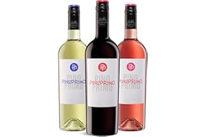 ‎OBERKIRCHER WINZER Oberkircher Winzer PinoPrimo Cuvée Wein-Paket - Weißwein, Rosé & Rotwein halbtrocken - mild im Geschmack, ideal als Wein-Geschenk, deutscher Wein aus Baden (3 x 0,75l)