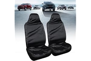 YHQZ 2 Pcs Front seat cover protector,Waterproof car seat cover front,Car seat covers are common,For all types of car seats,Protect your seat from dirt,Pet hair,Dirty liquids etc,To keep the seat as new