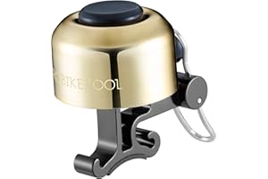 PRO BIKE TOOL Campanello per manubrio – suono nitido, chiaro e lungo suoneria per adulti o bambini, bici da strada, mountain o beach cruiser – Regali bici