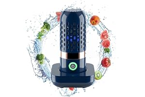 Sanon Portable Fruit & Vegetable Washing Machine, USB Rechargeable Cleaner Device For Raw Food