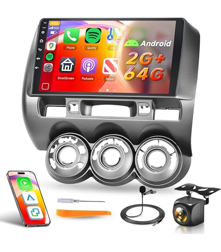 ASURE 13.1” QLED Android 14 Stereo Radio GPS – For Honda Accord 2008-2012 – Wireless Carplay