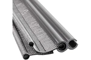 ‎#11 Doppelkeder Adapter Set mit Kederschiene - 3/4 Meter Kederleiste für Wohnwagen Wohnmobil Caravan - Zeltkeder Vorzelt 6mm/4mm Keder Verbindung - Kederband robust und biegsam - grau Kunststoff Schiene