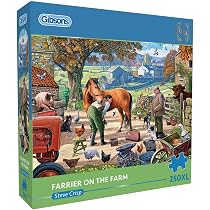 Gibsons Rompecabezas De 100 Piezas XXL Para Adultos, Fácil De Manejar, Colorido, Festivo, Sostenible, Tablero 100% Reciclado, Gran Regalo, Juegos Gibsons