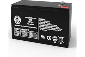AJC Battery Replacement Compatible with Leoch LP12-7.0 12V 7Ah Sealed Lead Acid Battery