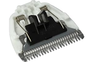 vhbw 1x testina compatibile con Panasonic ER 1410, ER 1411, ER 1420, ER 1421, ER 146, ER 147, ER 148, ER 149 tagliacapelli, bianco