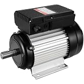 VEVOR Electric Motor 2.2 kW 2800 RPM, AC 220~240 V 13.8 A, 90L, B3 Frame, Single Phase Air Compressor Motor, 24 mm Spindle, f