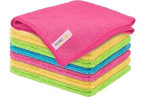 HOMESmith 4 Pack Premium Extra Large Microfibre Cleaning Cloths