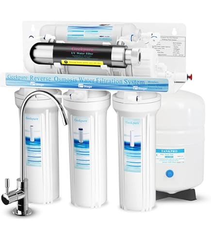 Finerfilters Filtre D'osmose Inverse Compact De 4 étapes Avec La