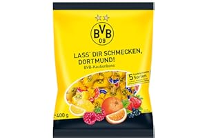 ‎WOOGIE Woogie Borussia Dortmund BVB Kaubonbons, 1er Pack (1 x 400g)