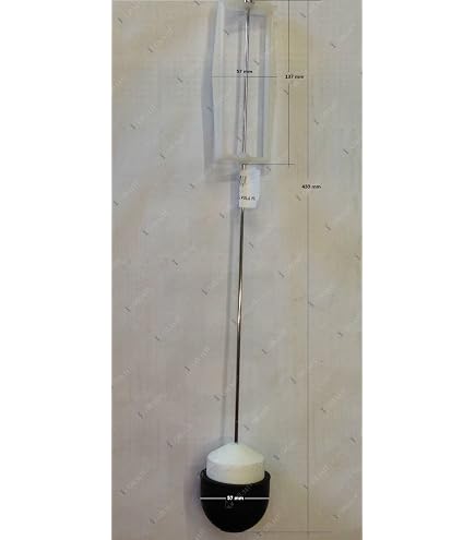 ASTA CATIS E9005 KIT VALVOLA CHIUSURA GOMMA CASSETTA SCARICO INCASSO 07.CA34 .01