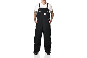 Carhartt herr Loose Fit Firm Duck Insulated Bib Overall Arbetsredskap – ytterkläder