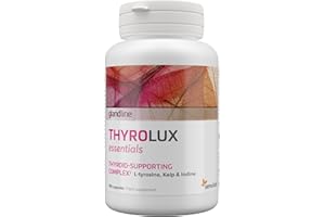 Tiroide - Aminoacidi Essenziali e Minerali - Zinco, Selenio, Tirosina, Iodio e Manganese - 180 capsule per 180 giorni - Sensilab ThyroLux