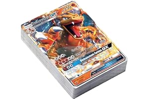 SNKRBA 100 Stück Deutsch GX Karten, 2024 Seltenen Karte, GX-Sammelkarte, Deutsch Superkarte, Keine Wiederholung, Nicht Original