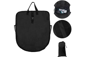 EVPEIWE Sac de Rangement pour Câbles de Charge EV, Sac de Transport Autocollant pour Type 2 et Type 1 Câble de Charge de Voiture Électrique, pour Rallonges Tuyaux d'Arrosage EV Chargeurs, EV Cable Bag