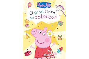 Peppa Pig. Cuaderno de actividades - El gran libro de colorear: Pinta y diviértete con Peppa (Altea)