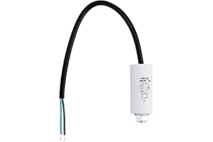 Condensador de Arranque del Motor Condensador 3µf 450 V 25 x 53 mm Cable M8; Miflex; 3uF