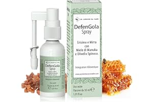 DR. CORRADINI BIO - HEALTH Dr. Corradini® Propoli Spray Gola Antinfiammatorio Forte con Miele di Manuka e Olivello Spinoso Antibatterico Naturale per Mal Di Gola e Gengive Infiammate - Flacone da 30ml