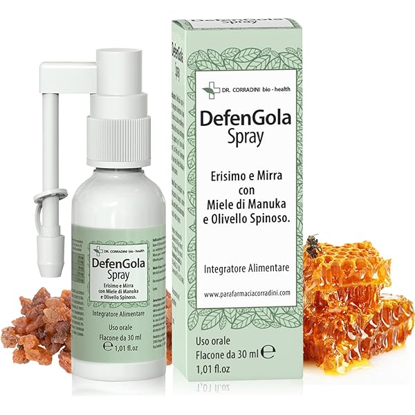 Spray Gola Con Miele E Olio Di Manuka - Effetto Balsamico, Gusto Miele E Limone 20ml - Foto 6