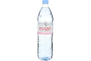 Evian. acqua minerale naturale. 1.5 L d'acqua (Confezione da 12 x 1.5 l)