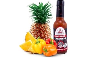 ‎POPPAMIES Poppamies Caribbean Hot Fruity Chili Sauce - glutenfrei laktosefrei vegan - würzig: 5/10-150ml