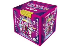 GENÉRICO Panini Pegatinas Para La Liga Este 2025-2026 - Colección Oficial de Cromos (Caja de 50 Sobres) - Cuarta Edición