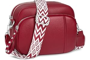 Juyano Torebka damska na ramię, torebka listonoszka z paskiem ze skóry z poliuretanu, torebka na ramię z regulowanym paskiem, damska modna torebka na zakupy, do pracy