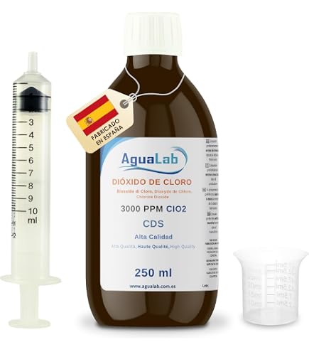 AQUAPURELIFE Pack DMSO 99,9% + 70% 500 Ml Total – Kit Complet Avec Spray, Seringue, Verre Doseur En Verre Ambré Anti-UV