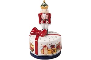 ‎VILLEROY & BOCH Villeroy & Boch - Nostalgic Melody, Nussknacker drehend, 9 x 15cm, Porzellan, Mehrfarbig 14-8640-6308