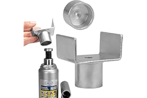 alca U-shaped Metal Adapter Bracket Fits Hydraulic Bottle Jack Lifting Support Caravan Camping 430810