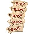 RAW NATURAL ROLLING CONE TIPS - 3 BOOKLETS