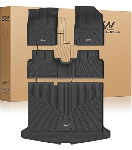 Tesla Model 3 Premium all-weather vloermatten, 3-delige set - E-Mobility Shop
