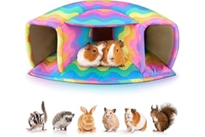 BeBeJoJo Meerschweinchen Bett, Meerschweinchen Versteck, Meerschweinchen Höhle Haus für Frettchen Igel Chinchilla