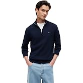 Tommy Jeans TJM SLM ESS LIGHT &frac14; ZIP SWTR EXT Kazak Erkek