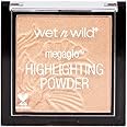 Wet n Wild, MegaGlo Highlighting Powder, Highly-pigmented Powder Highlighter with Ultra-pearly Finish and Easy-to-blend Formula, for a Silky and Shimmery Effect, Precious Petals
