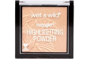 Wet n Wild MegaGlo Rozświetlający Puder, Aksamitnie Gładki Puder Rozświetlający do Twarzy z Pigmentami Perłowymi, Łatwa do Rozblendowania Formuła dla Naturalnego Blasku, Odcień Precious Petals