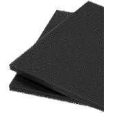 Pawfly 2 Packs Aquarium Filter Sponges, Filter Sponge Roll for Hydroponic Pond Water Filtration, 23cm L x 23cm W