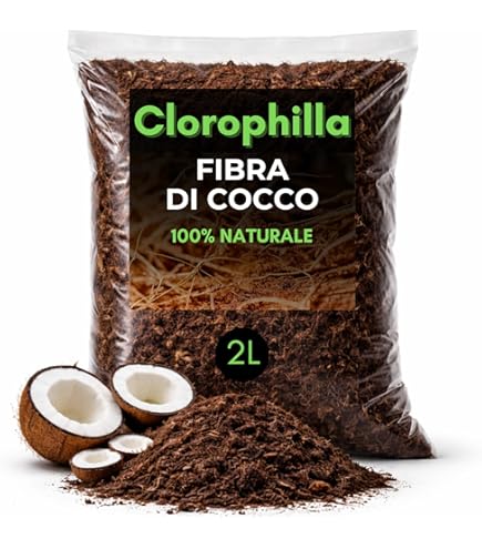 AlmaStore FIBRA DI COCCO 10 KG (2 X 5 Kg) | 70 LT | 100% Naturale