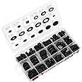 Performance Tool W5214 Tool, 125pc Rubber Grommet Assortment, Black